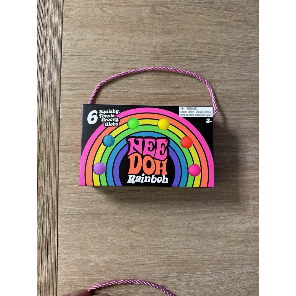 Nee Doh Rainboh Groovy Globs New In Box